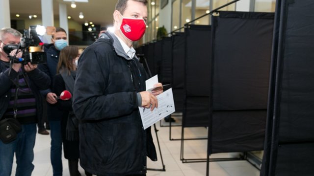 G. Paluckas atidavė balsą antrajame Seimo rinkimų ture: „Rinkausi mažesnę blogybę“