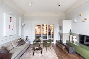 Šiame name gyveno žymūs sovietinio laikotarpio Lietuvos mokslininkai – architektė vieną būstą pertvarkė