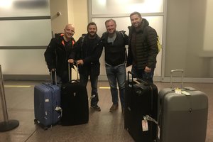 „Grammy“ laimėtojas Colin Currie su savo perkusininkų grupe atvyko į Vilnių