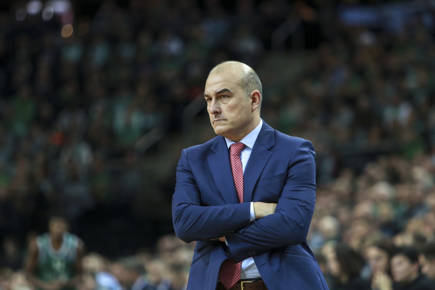 „Žalgirio“ varžovė – vasarą silpniausią vietą sustiprinusi „Valencia“.<br>G.Bitvinsko nuotr.