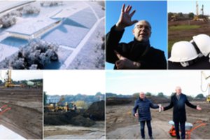 Ilgai laukta akimirka: Nemuno saloje Kaune prasideda neregėto objekto statyba