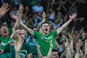 Naujų koronaviruso atvejų šuolis sirgalių negąsdina: „Žalgirio“ arena fiksuos sezono lankomumo rekordą