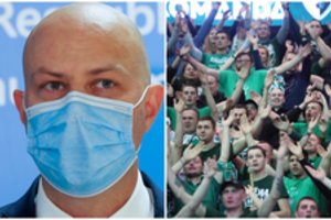 Kauno „Žalgirio“ klubui ir sirgaliams – A. Verygos žinutė: „Blogai“