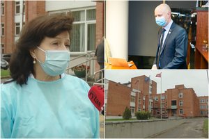 Koronaviruso prispaustos ligoninės – vėl sudėtingoje situacijoje: algos vėluoja, o A. Veryga ramina