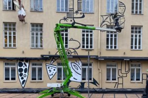 Pasikeis vienas Vilniaus senamiesčio kiemelis – dailės mokykla švenčia jubiliejų