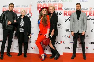 Kviestiniai svečiai plūdo į lauktą „Moterys meluoja geriau. Robertėlis: antroji banga“ premjerą