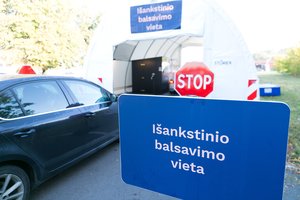 Antrajame Seimo rinkimų ture balsavo per 7 proc. rinkėjų