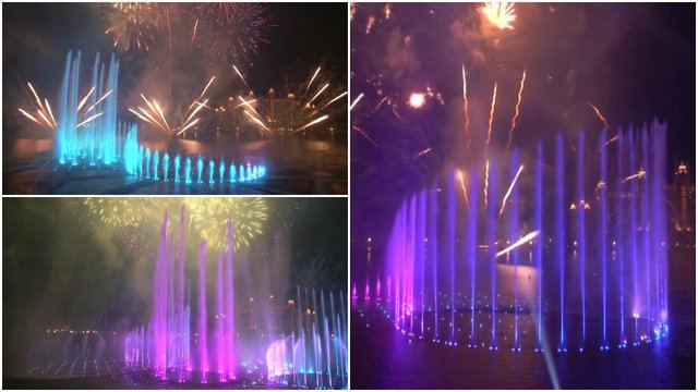 Pamatykite: Dubajuje atidarytas didžiausias pasaulyje fontanas