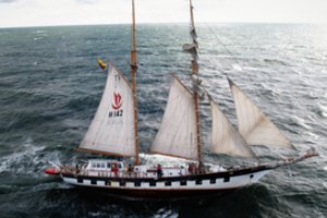 Klaipėdos universiteto laivai kels bures tarptautinėje regatoje „The Tall Ships Races 2021“