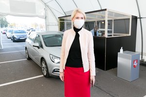 L. Matjošaitytė: mobiliuosiuose punktuose balsavo apie 1000 saviizoliacijoje esančių rinkėjų