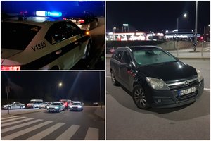 Reidas sostinėje: vairuotojo girtumą išduoda aprasoję automobilio langai