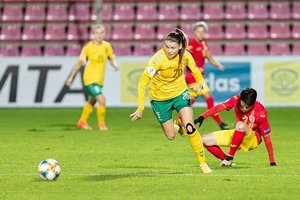 Lietuvės pralaimėjo rumunėms 0:4 – įvarčius praleido po standartinių padėčių