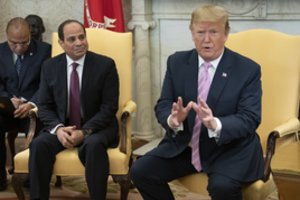 D. Trumpas: Egiptas galėtų „susprogdinti“ ginčijamą Nilo užtvanką Etiopijoje