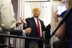 Donaldas Trumpas atidavė savo balsą JAV prezidento rinkimuose