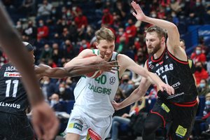 M. Grigonis baisėjosi vangia „Žalgirio“ rungtynių Vilniuje pradžia: „Viena iš prasčiausių sezone“