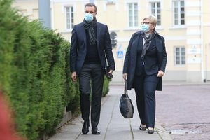 Pergalę švenčiantys konservatoriai susitiko su G. Nausėda: išgirdo sveikinimus ir pasiūlymą