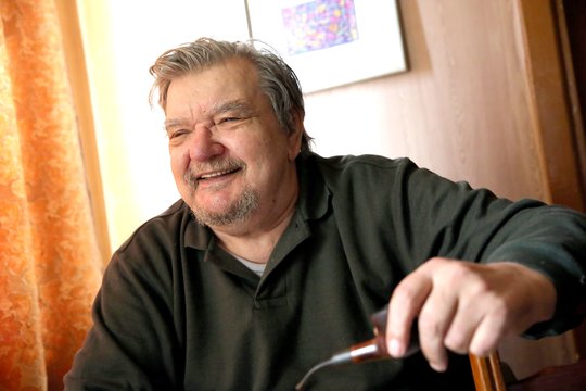 2014 m. mirė rašytojas, Nacionalinės premijos laureatas Romualdas Granauskas (75 m.).<br>R.Danisevičiaus nuotr.