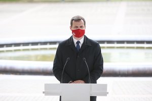 Po pokalbio su G. Nausėda G. Paluckas paaiškino, kur ir kokio LSDP palaikymo gali sulaukti konservatoriai