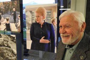 Fotometraštininko Eugenijaus Maciaus akiratyje - ir meno, ir politikos virtuozų portretai