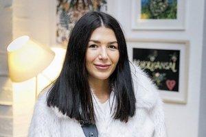 Besilaukianti Gruzijos milijonieriaus dukra Sofio Gelašvili atskleidė vaikelio lytį