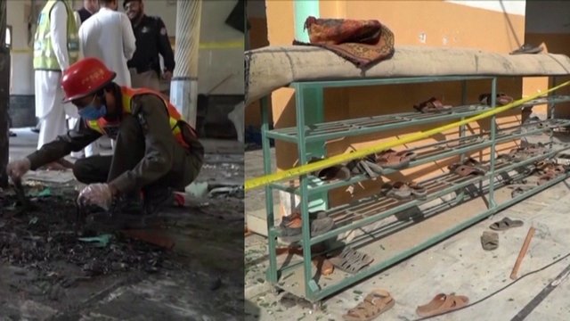 Žiaurus išpuolis Pakistane: per sprogimą religinėje mokykloje žuvo mažiausiai septyni žmonės