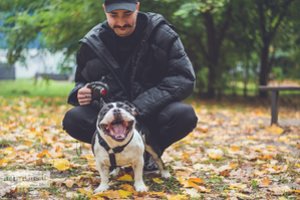 Iš vienkiemio į Vilnių atvykęs sužalotas šunelis čia rado svajonių namus