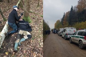 Raseinių r. išgelbėtas bėdos miške ištiktas vyras: pagalbos laukė per naktį, buvo keliamas sraigtasparnis
