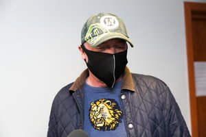 Į teismą atvykęs Žilvinas Žvagulis: „Neįsivaizduoju, kas blogai“
