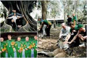 Golbolo sidabras Sidnėjuje: lietuvių eros pradžia, iš medžio iškrapštyta koala ir telefonai lauktuvėms