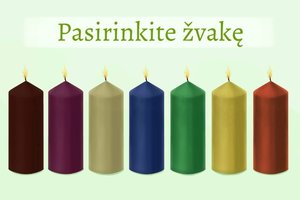 Pasirinkite žvakutę ir sužinokite, kas jums labiausiai neduoda ramybės