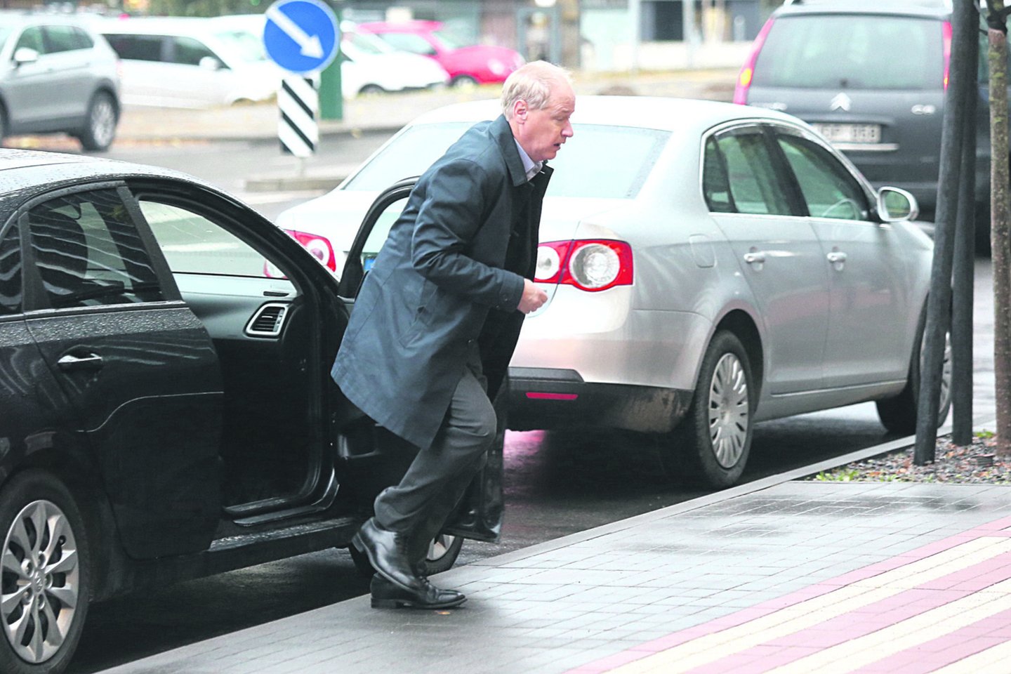 R.Gustafssonas (nuotr.) ir L.Peterhoff seriale „Tiesa vis tiek išaiškės“ įkūnijo policijos detektyvus.<br>R.Danisevičiaus nuotr.