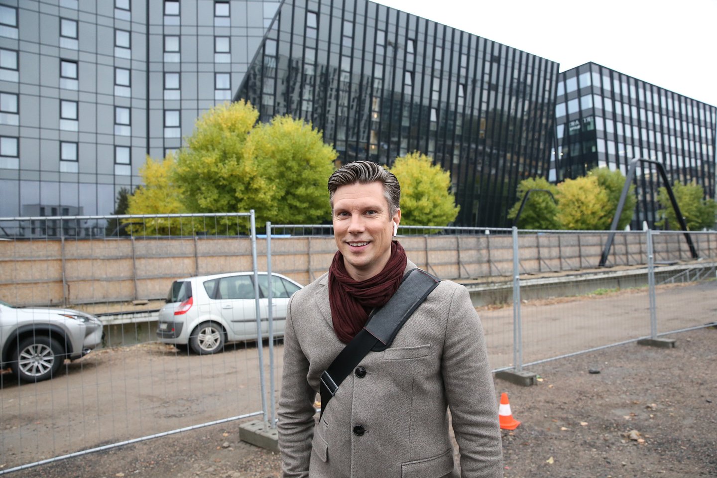 Prodiuseris P.Onsmarkas sakė, kad Vilnius sužavėjo tuo, jog mieste nesunku sukurti serialui tinkamą švedišką atmosferą.<br>R.Danisevičiaus nuotr.