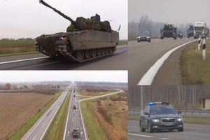 Savaitgalį – vienos didžiausių NATO pratybų Lietuvoje: Karo policija informuoja, ką žinoti vairuotojams