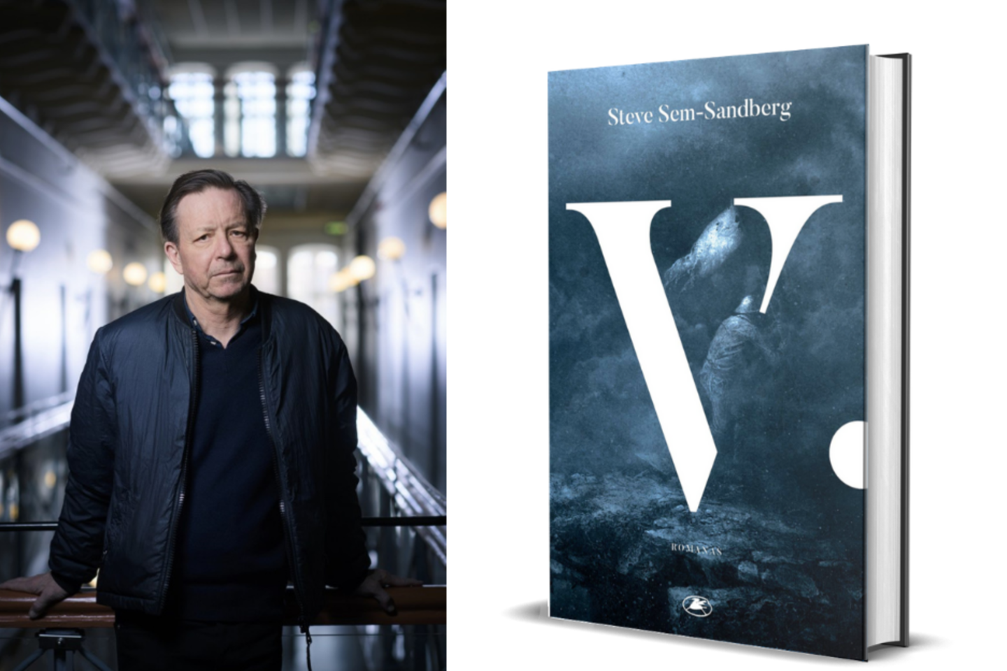  Steve’o Sem-Sandbergo romanas „V.“.<br> Leidėjų nuotr.