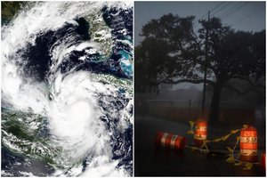 Uraganas „Zeta“ smogė JAV pakrantei: siautė 175 km/val. vėjas, pranešama apie žuvusius