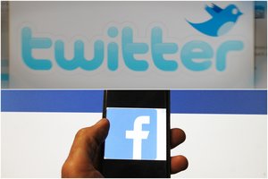 Milžinai prasilenkė: „Facebook“ pelnas gerokai augo, „Twitter“ – mažėjo