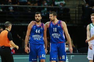 Lyderio sulaukusi „Anadolu Efes“ laimėjo Graikijoje