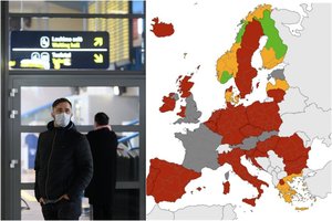 Raudonoji zona plečiasi: paveiktų šalių sąrašą papildė daugiau valstybių ir regionų