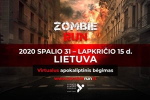 Apokaliptinis bėgimas „Zombie Run“ tapo virtualiu