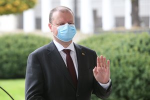 Apie nepaprastai sunkią žiemą prabilęs S. Skvernelis siūlys griežtinti karantiną, režimą įves ir geltonose savivaldybėse