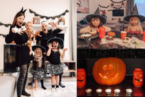 Koronavirusas Helovino nesugadino: Mazalų šeima namuose susikūrė šiurpią šventę