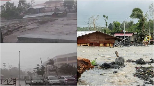 Filipinuose siautėja itin galingas taifūnas: vėjo greitis siekia 225 km/val
