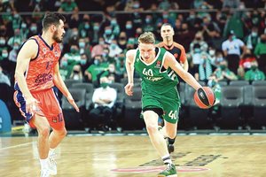 Neeilinis įvertinimas: M. Grigonis pripažintas naudingiausiu Eurolygos mėnesio žaidėju