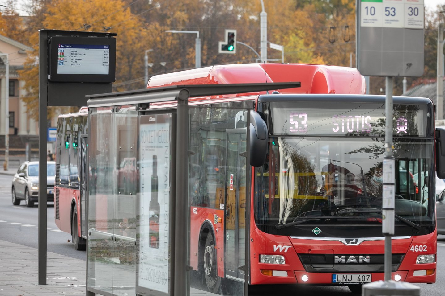 Nuo lapkričio 4 d. keičiami viešojo transporto tvarkaraščiai.<br>Pranešėjų spaudai nuotr.