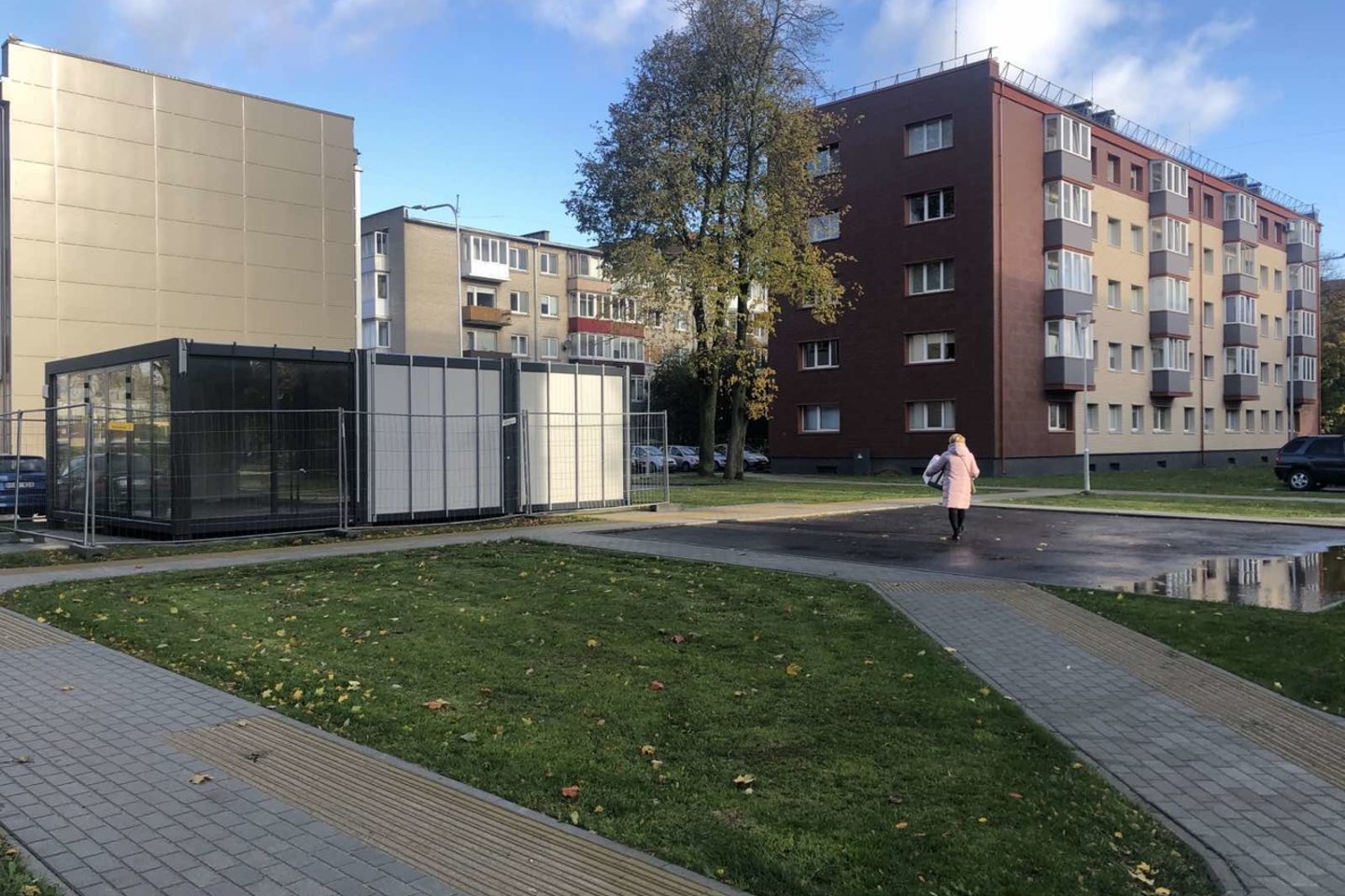  Klaipėdoje tvarkomas Rumpiškės daugiabučių kvartalas<br>Klaipėdos savivaldybės nuotr. 