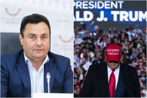 Rinkimų JAV įaudrintas P. Gražulis jau skuba Seimo rezoliucija pasveikinti D. Trumpą