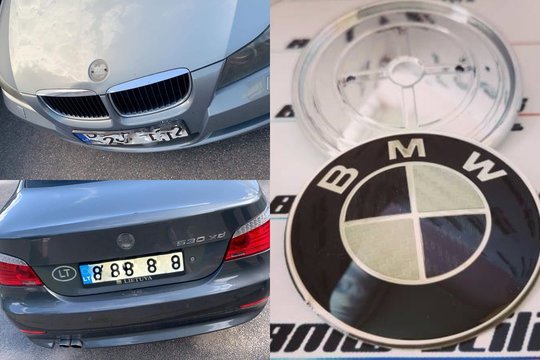 Vagims vėl panižo rankos: nuo viso kiemo automobilių išlupo markių ženkliukus