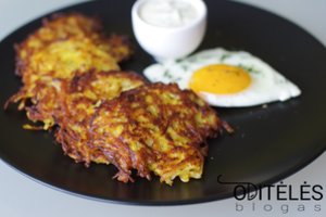 Bulviniai blynai su moliūgu: nesigailėsite išbandę šį receptą