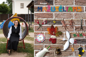 Patarimais tėvams, kaip ugdyti vaikus naujoje knygoje dalijasi edukologė vienuolė Viktorija