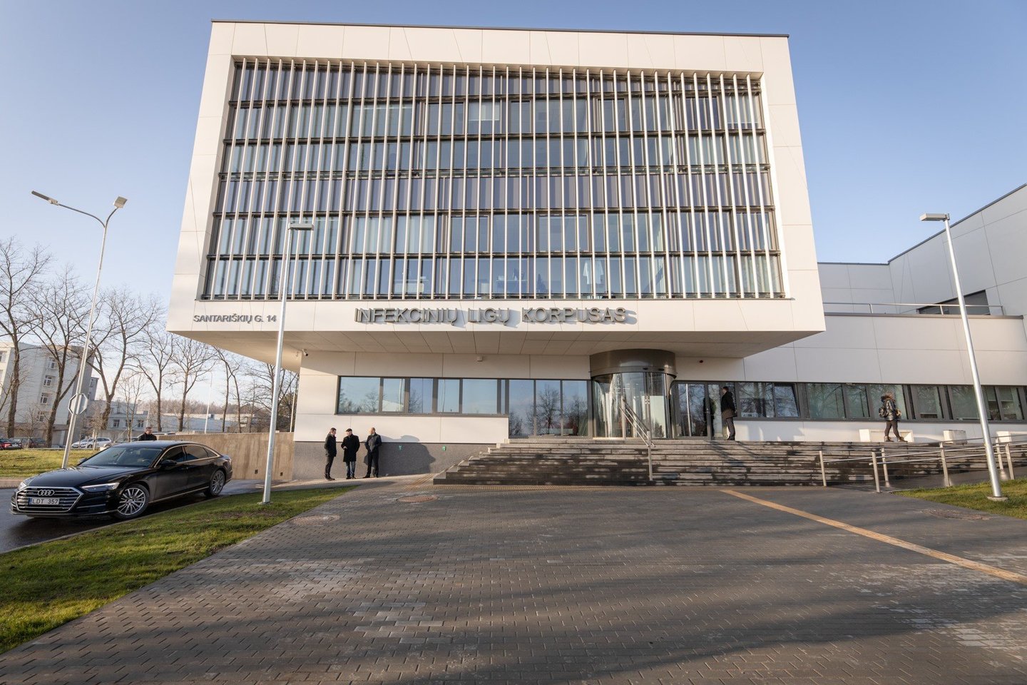 Santaros klinikose gydomi 119 COVID-19 sergančių pacientų
